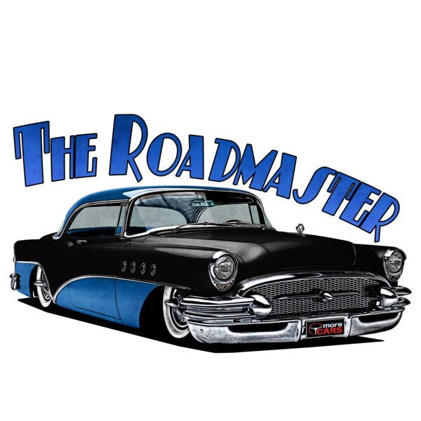 1956 Roadmaster - Black & Blue Thumbnail