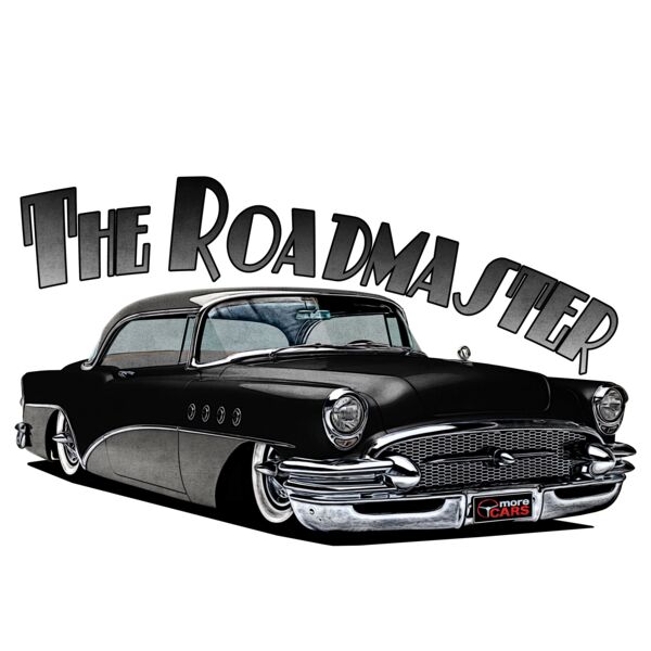 1956 Roadmaster - Black & Charcoal Thumbnail