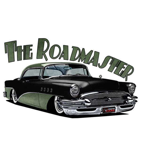 1956 Roadmaster - Black & Khaki Thumbnail