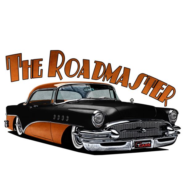 1956 Roadmaster - Black & Orange Thumbnail