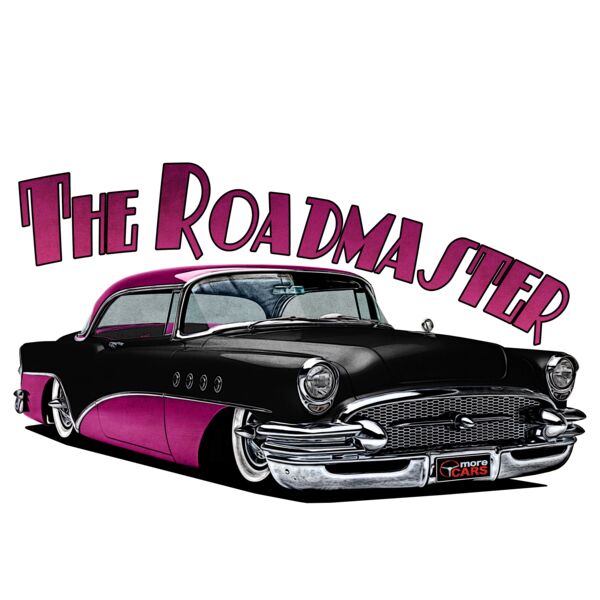 1956 Roadmaster - Black & Pink Thumbnail