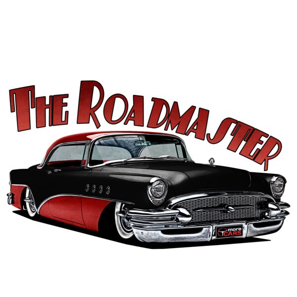 1956 Roadmaster - Black & Red Thumbnail