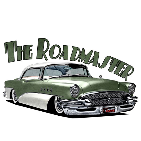 1956 Roadmaster - Khaki & White Thumbnail