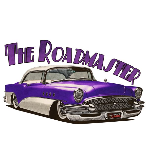 1956 Roadmaster - Purple & White Thumbnail