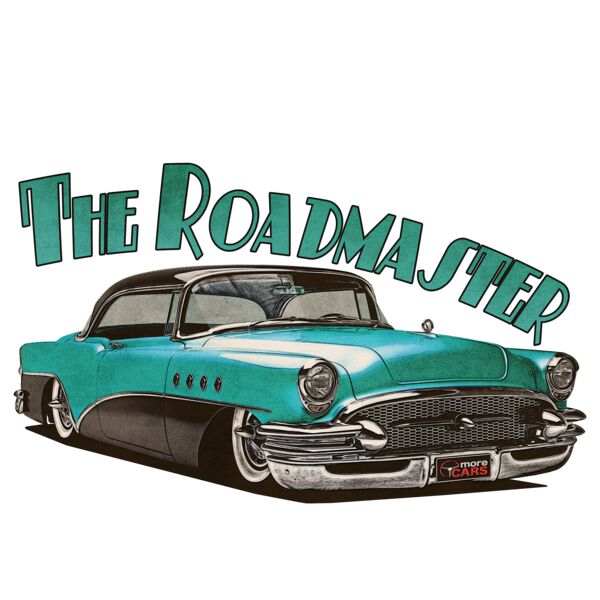 1956 Roadmaster - Aqua & Black Thumbnail