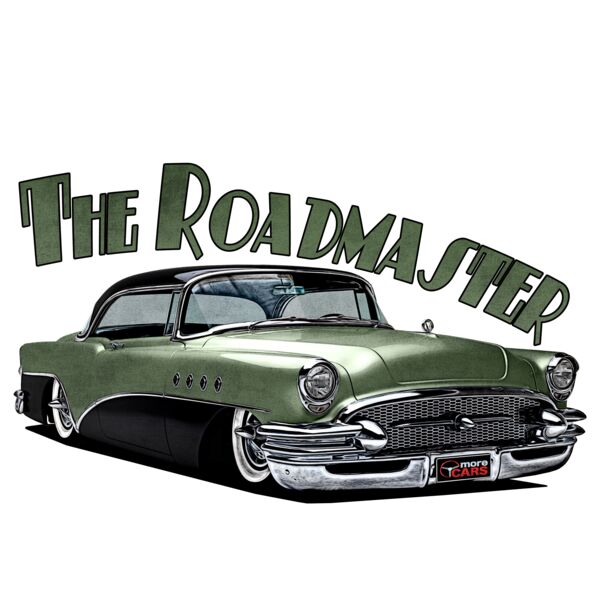 1956 Roadmaster - Khaki & Black Thumbnail