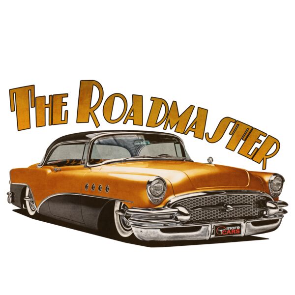 1956 Roadmaster - Orange & Black Thumbnail