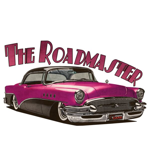 1956 Roadmaster - Pink & Black Thumbnail