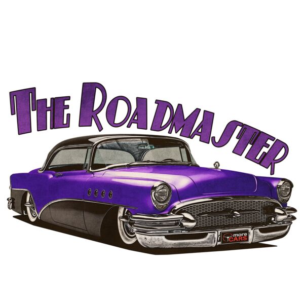1956 Roadmaster - Purple & Black Thumbnail