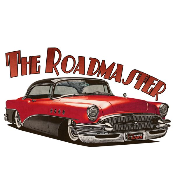 1956 Roadmaster - Red & Black Thumbnail