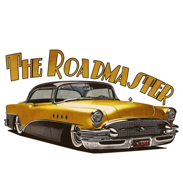 1956 Roadmaster - Yellow & Black Thumbnail