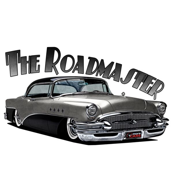 1956 Roadmaster - Charcoal & Black Thumbnail