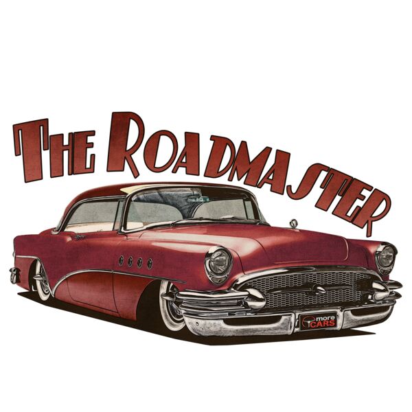 1956 Roadmaster - Maroon Thumbnail