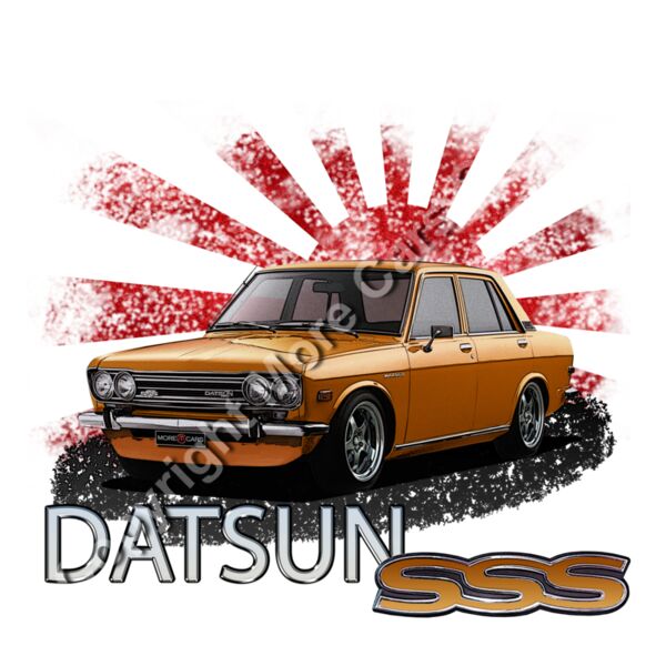 Datsun 1600 Rising Sun - Orange Thumbnail