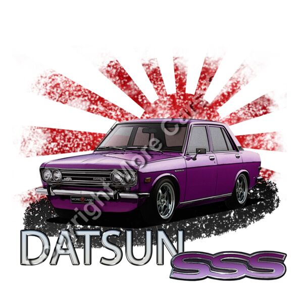 Datsun 1600 Rising Sun - Purple Thumbnail
