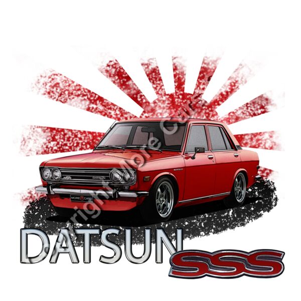 Datsun 1600 Rising Sun - Red Thumbnail