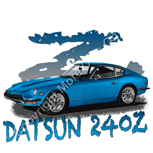 Datsun 240 Z - Z Car - Blue Metallic Thumbnail