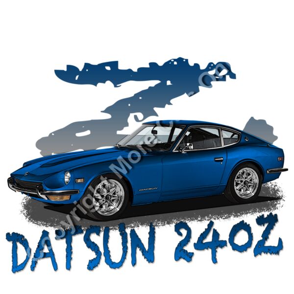 Datsun 240 Z - Z Car - Blue Thumbnail