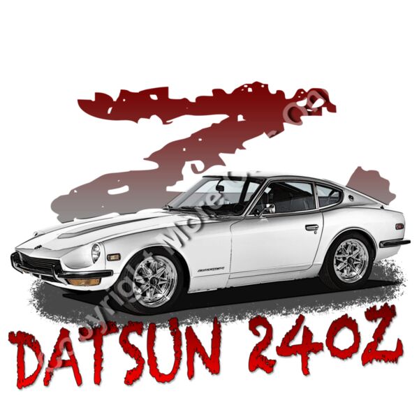 Datsun 240 Z - Z Car - White Thumbnail