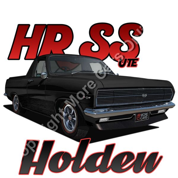 Holden - HR Ute - SS - Black Thumbnail