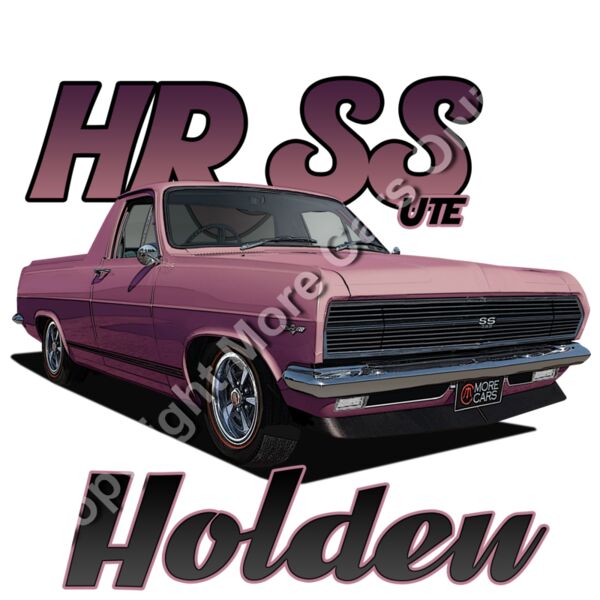 Holden - HR Ute - SS - Salmon Pink Thumbnail