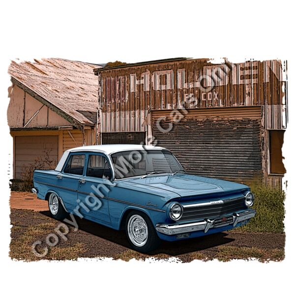 Holden - EH - Dealer - Blue - White Roof  Thumbnail