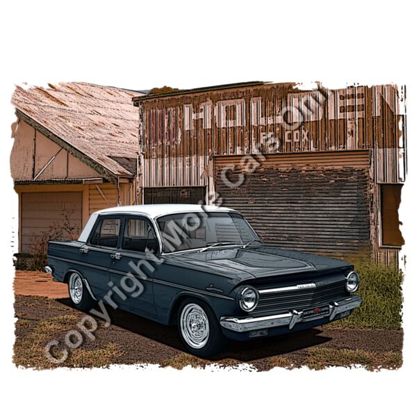 Holden - EH - Dealer - Dark Grey - White Roof  Thumbnail