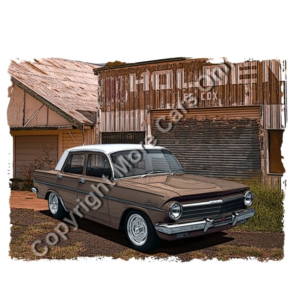 Holden - EH - Dealer - Light Brown - White Roof  Thumbnail