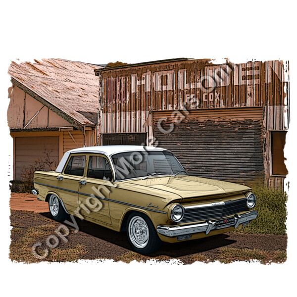 Holden - EH - Dealer - Light Gold - White Roof  Thumbnail