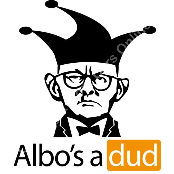 Albo's a dud - Black Thumbnail