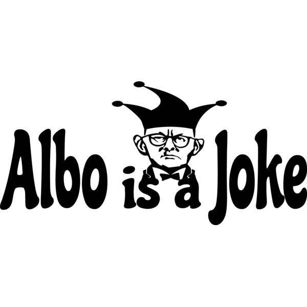 Albo is a Joke - 2 - Black Thumbnail