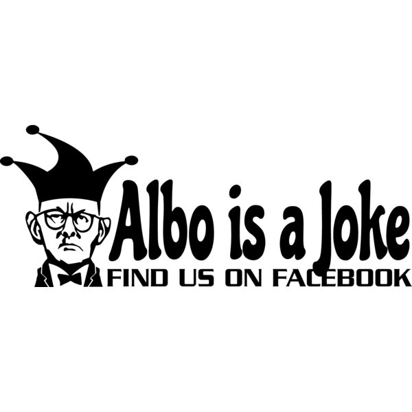 Albo is a Joke - 1 - Black Thumbnail